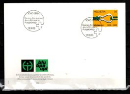 1988 - FDC / Werbem.- 50 J. Beratungsst.für Unfallverhütung