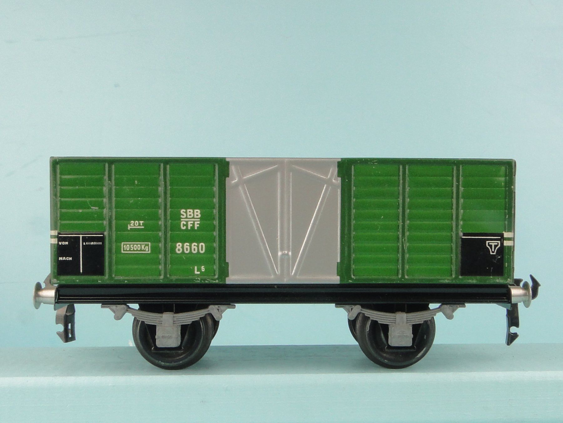 Buco Modellini di ferrovie: Buco 2 X 8660 SBB Güterwagen – Usato da Bülach venduto da cann11 2
