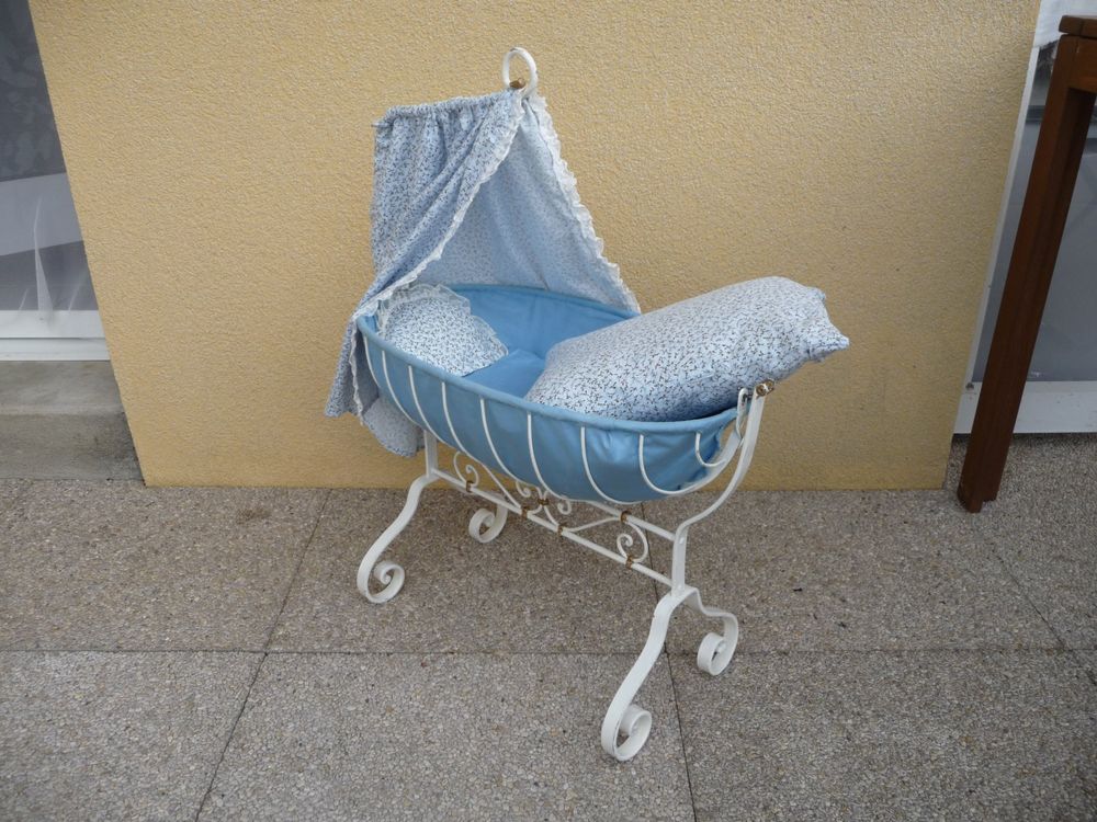 Sujet bapteme Garçon Berceau Bleu 10 cm - Vente, Achat, Acheter