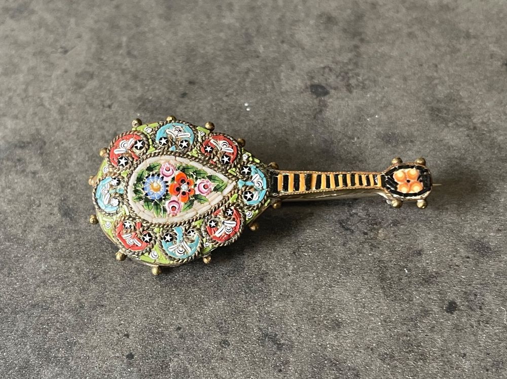 ANCIENNE MANDOLINE LUIGI Dorigo Naple Instrument Corde Italie Napoli