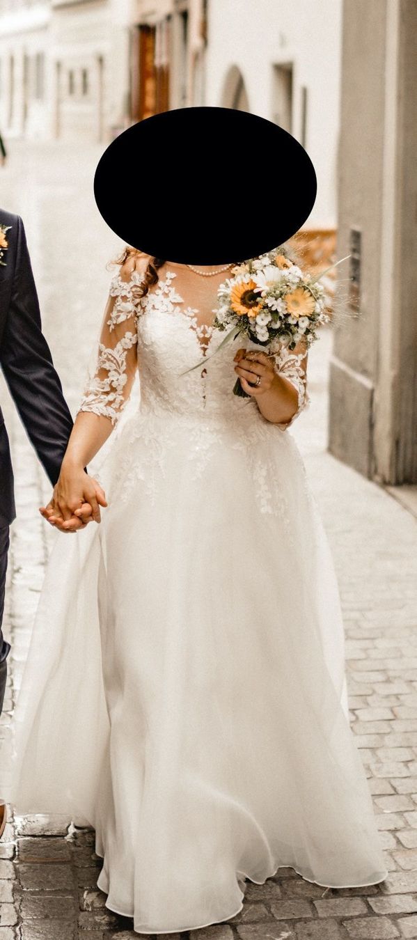 Vestiti: Hochzeitskleid/Standesamtkleid Boho-Stil – Usato da Kriens venduto da liif91 1