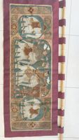 Wandbild Thailand Elefanten Handarbeit Vintage Art.