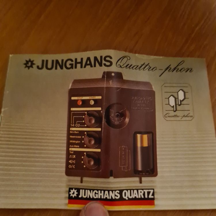 Junghans Standuhr quattro phone w771 Kaufen auf Ricardo