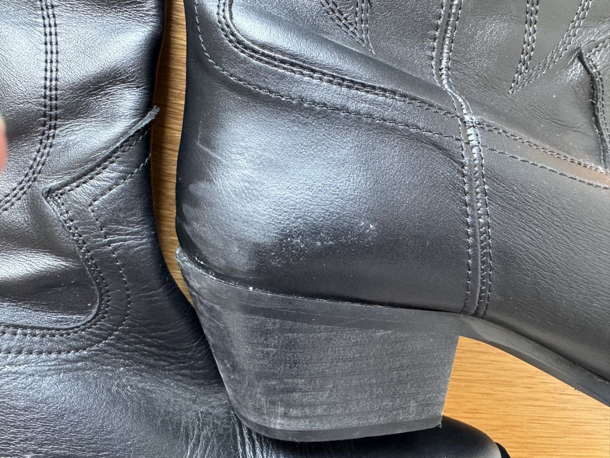 Zara Chaussures femmes: Schwarze Cowboystiefel Gr. 41. – D'occasion à Zürich par ber_78xz 7