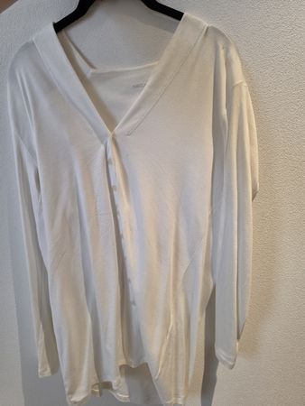 Marc Cain Jacke weiss Baumwolle Grösse N 6 neuwertig