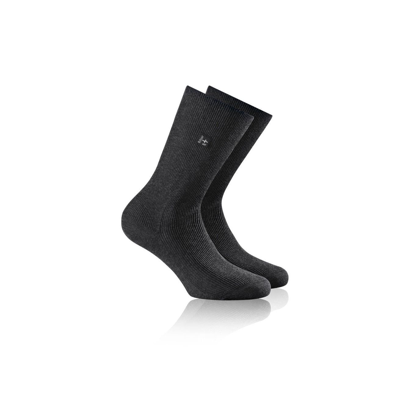 Rohner Calze: Rohner Socken SupeR BW anthrazit XL (45-46) – Nuovo e nell'imballaggio originale da Oensingen venduto da Liquidations-Shop