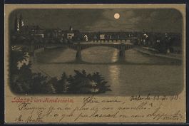 Mondschein-Lithographie Basel, Teilansic