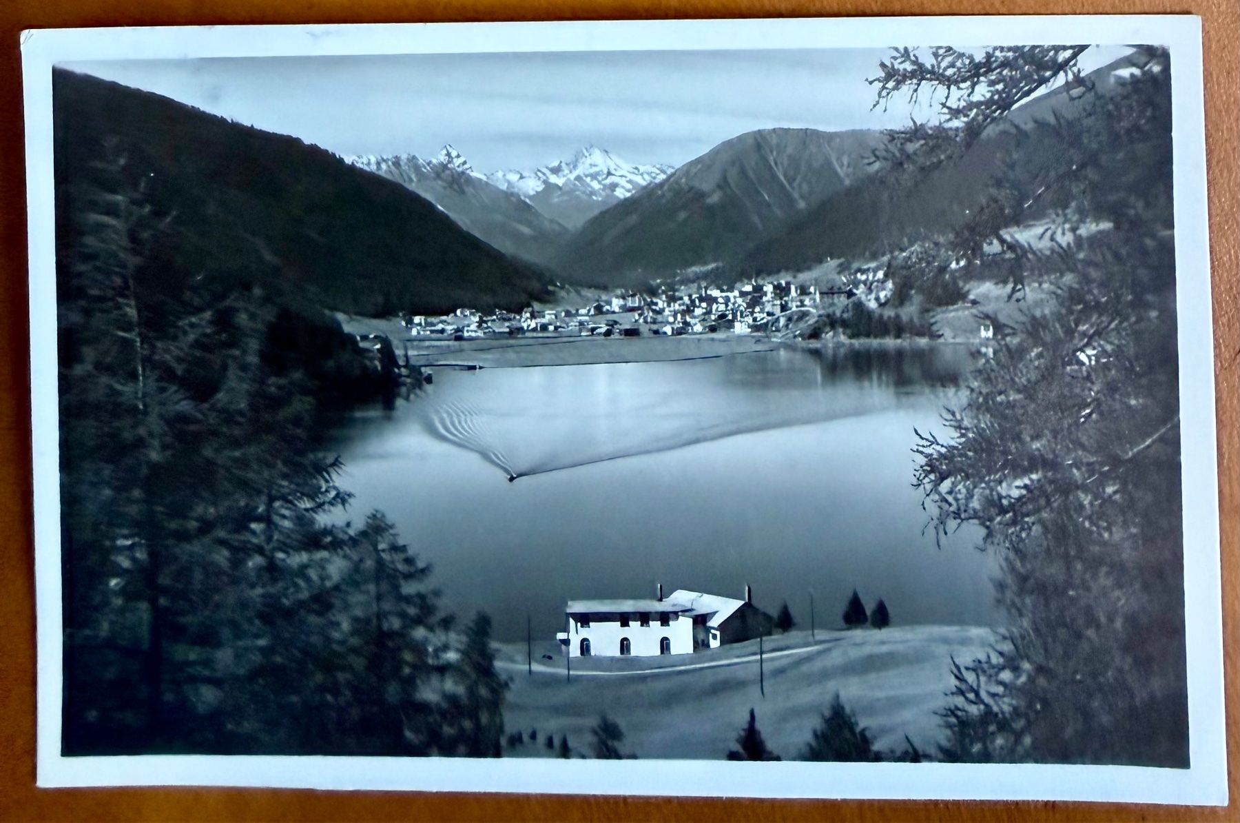 Cartoline postali: Davos - Davosersee 1931 – Usato da Lutry venduto da Ediego