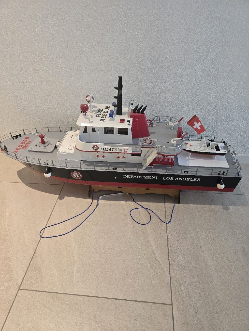 Modellismo RC: RC Schiff Rescue 17 – Nuovo (secondo la descrizione) da Tobel venduto da puntscher