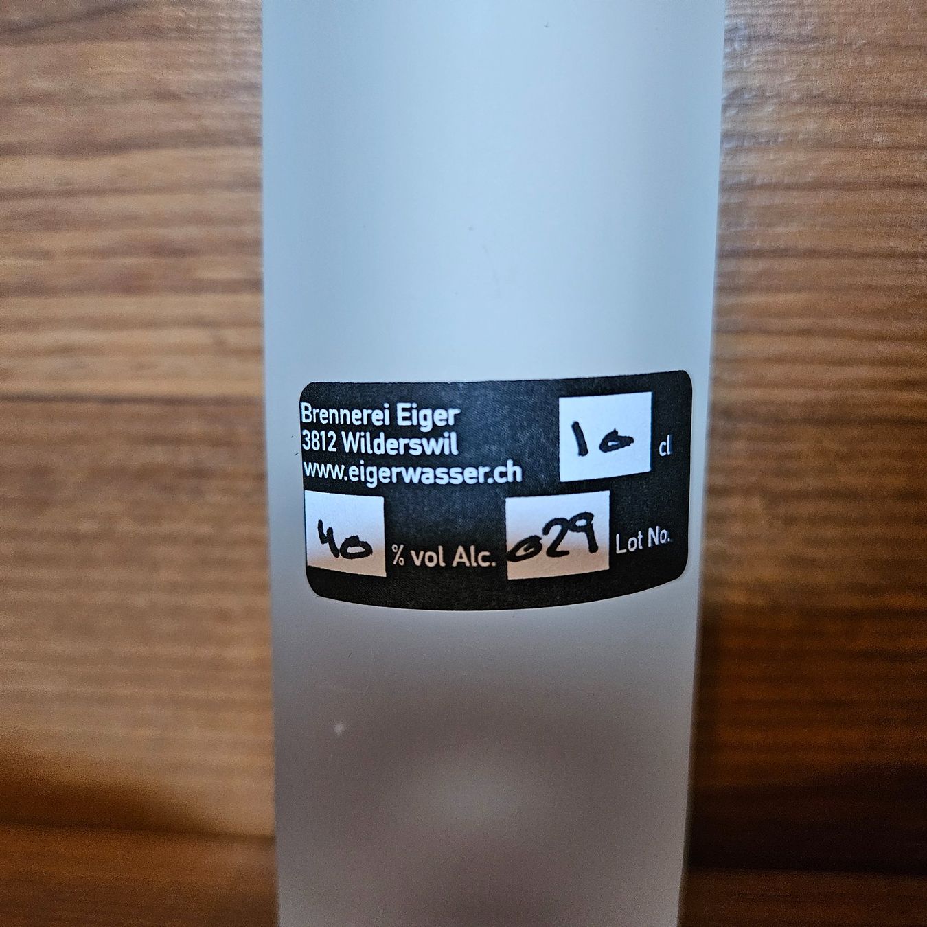 Bevande alcoliche: 2 Flaschen Eigerwasser Kirsch – Nuovo e nell'imballaggio originale da Reichenbach i. K. venduto da ANiZu83 2