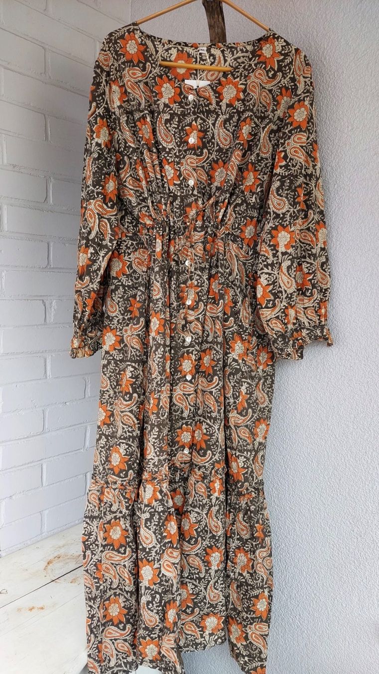 Vestiti: Maxi dress Hand block print – Nuovo e nell'imballaggio originale da Chiasso venduto da Pat_chuli 1