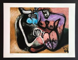 Le Corbusier (1887–1965)Taureau et femme enlacés