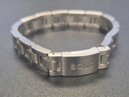 Armband BOSS, Edelstahl, Silberfarben