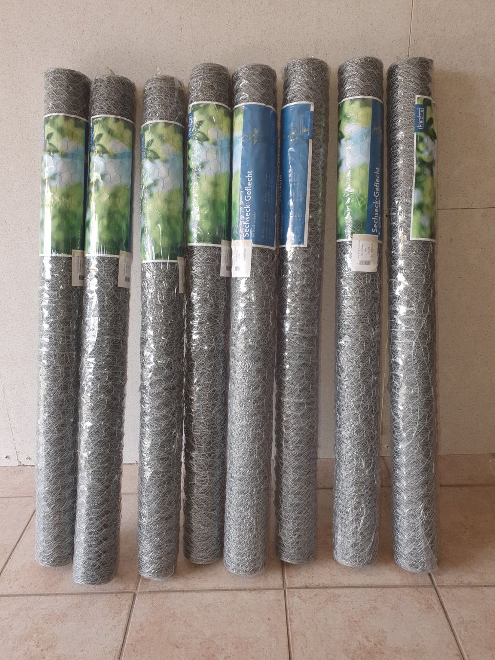 Recinzioni: Clôture grillagée hexagonale - 8 rouleaux – Nuovo e nell'imballaggio originale da Courroux venduto da sv235