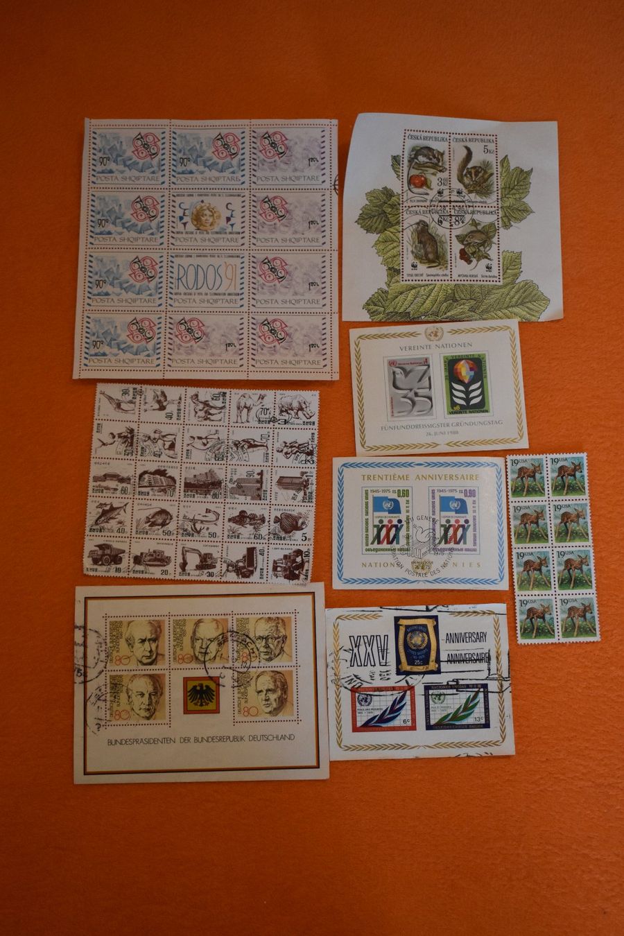 Alle Briefmarken: Briefmarken Block – Gebraucht aus Männedorf von chr_7kc9