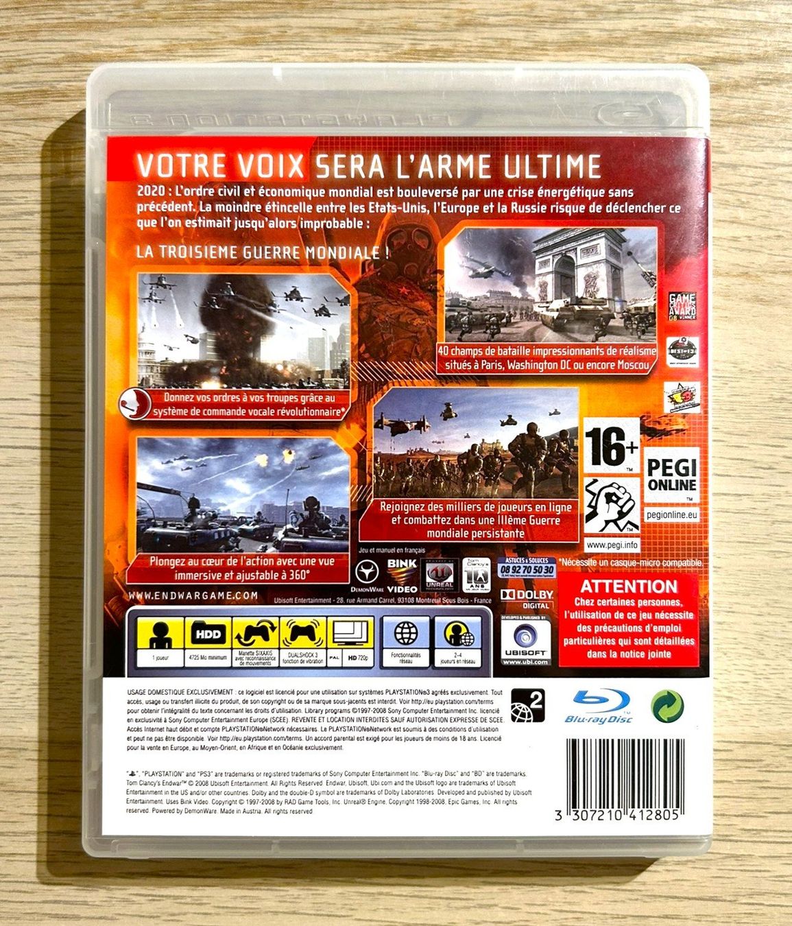 Sony Giochi: Tom Clancys EndWar PS3 – Usato da St. Gallen venduto da Alpine.Arcade 1