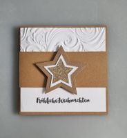 Weihnachtskarte - Handgemacht