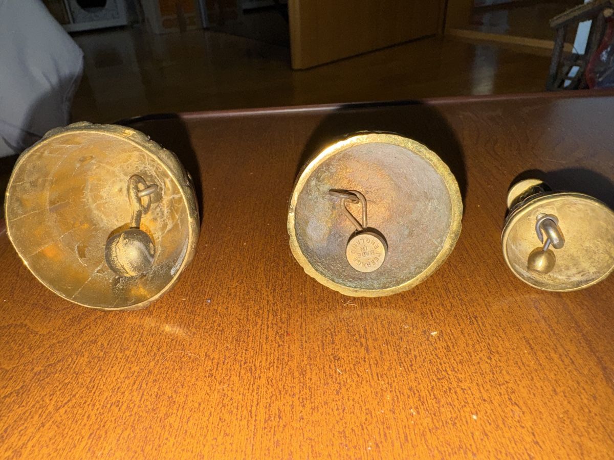Campanacci mucche: Tischglocken Messing,Vintage – Usato da Grossaffoltern venduto da sherry73 5