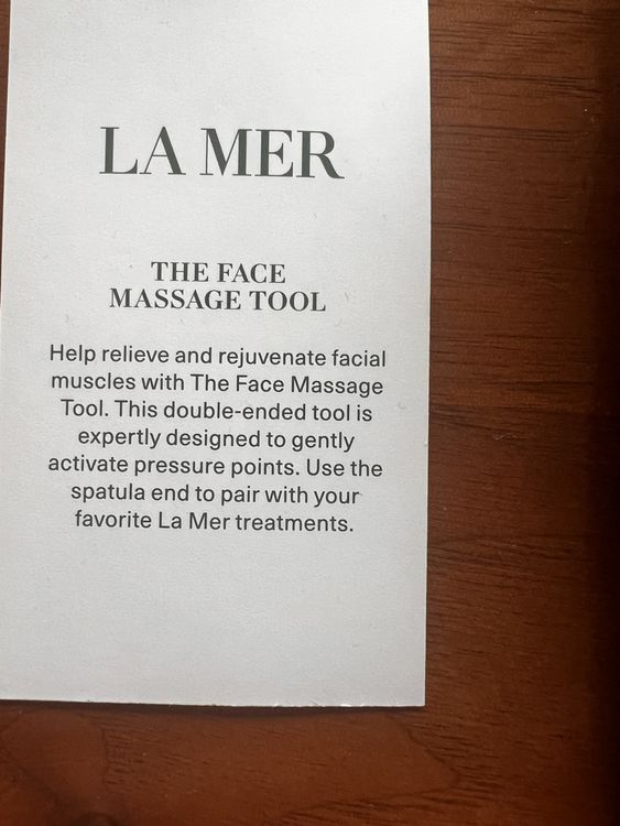 La Mer The Face Massage Tool Kaufen auf Ricardo