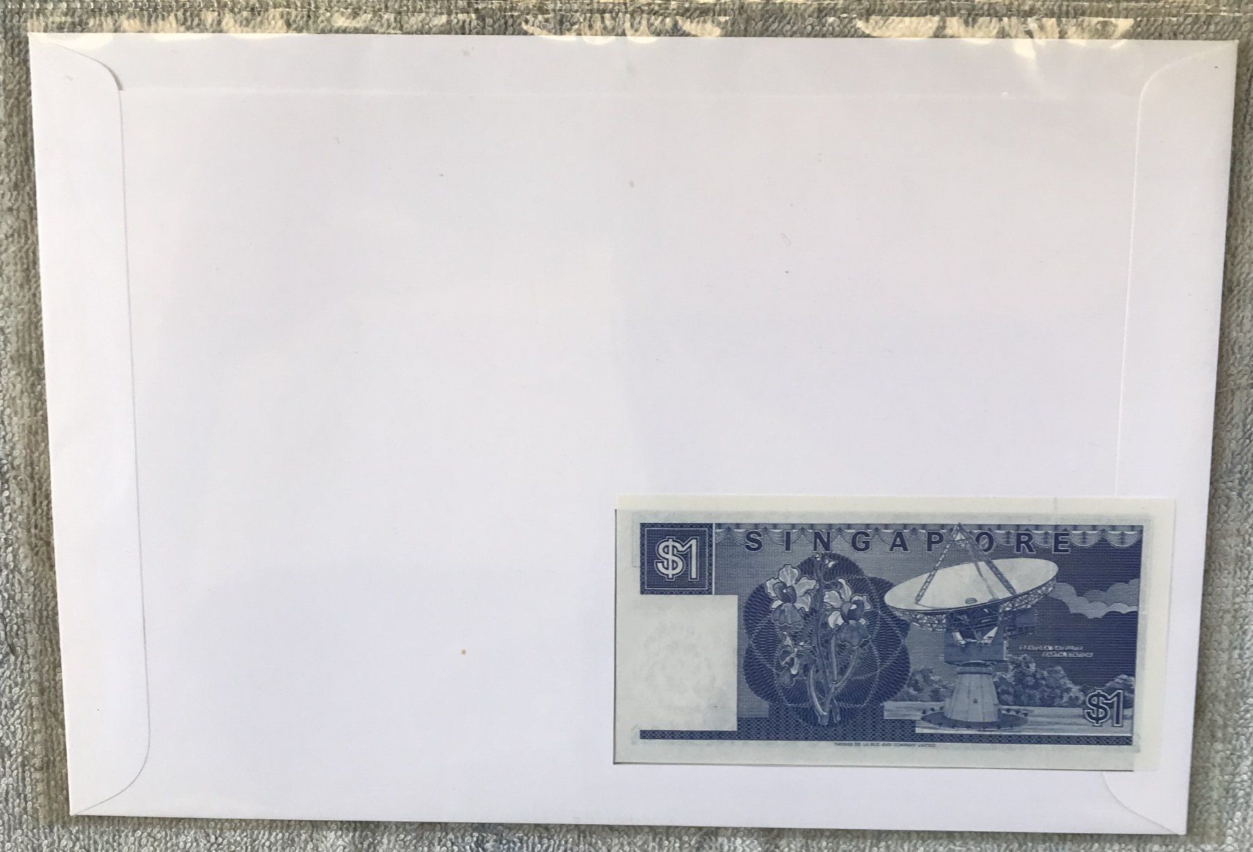 Banknoten: BANKNOTE ONE DOLLAR SINGAPORE – Neu (gemäss Beschreibung) aus Ostermundigen von wini63 1