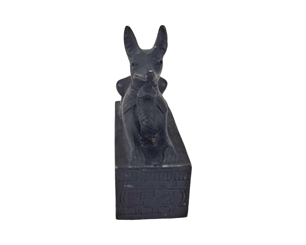 Skulpturen & Statuen: Anubis mit Schlange Skulptur – Gebraucht aus Wil SG von Restwert_Wil
