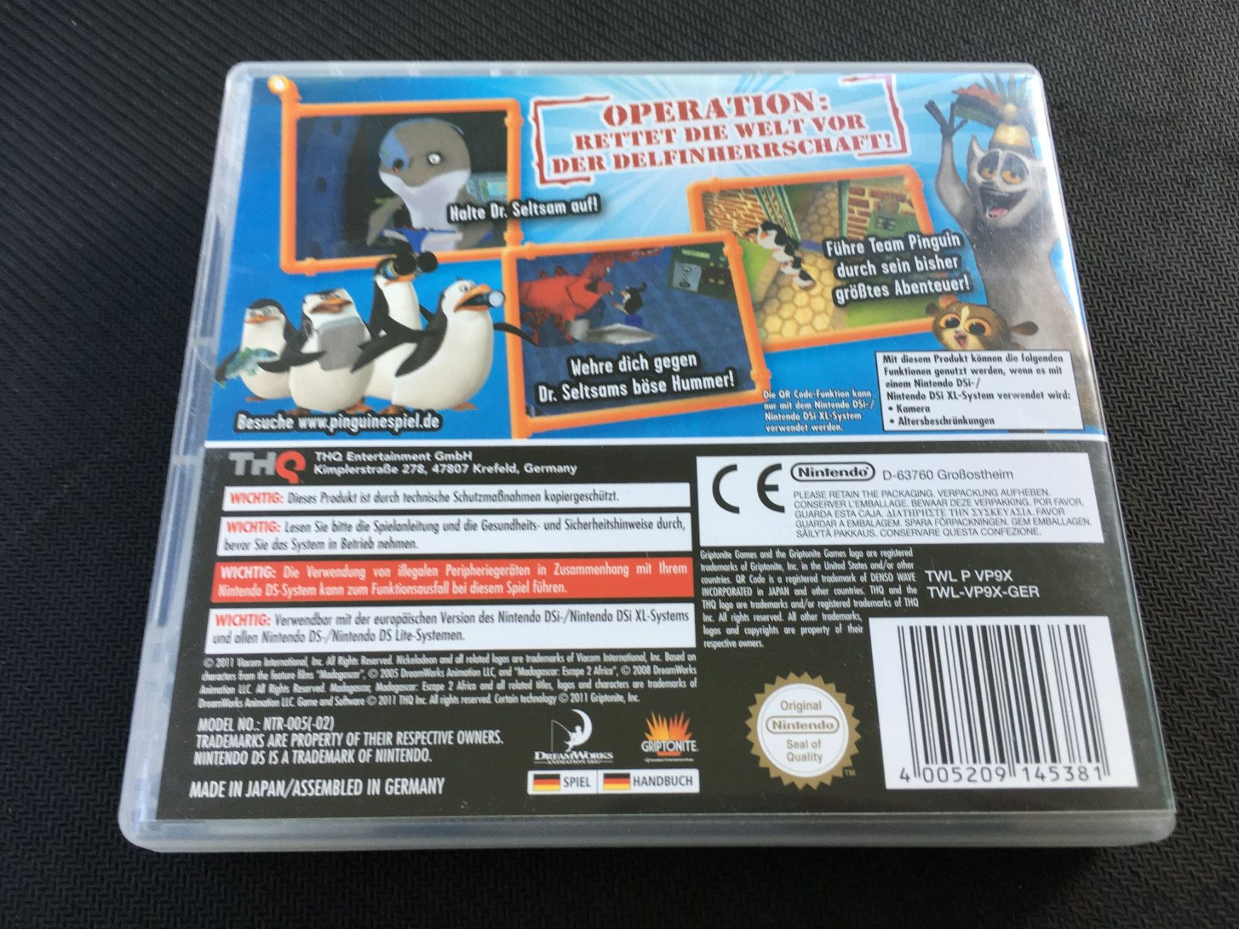 Nintendo Spiele: Die Pinguine aus Madagascar - Nintendo DS – Gebraucht aus St.Gallen von Punktchen01 1