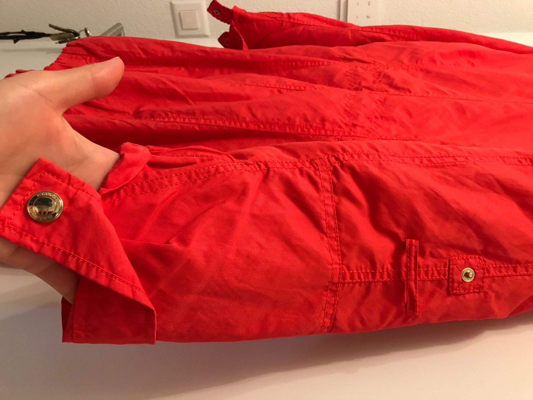 Maddison Giacche: “MODDISON” Regenjacke Größe 36 – Usato da Basel venduto da vitaminka 6