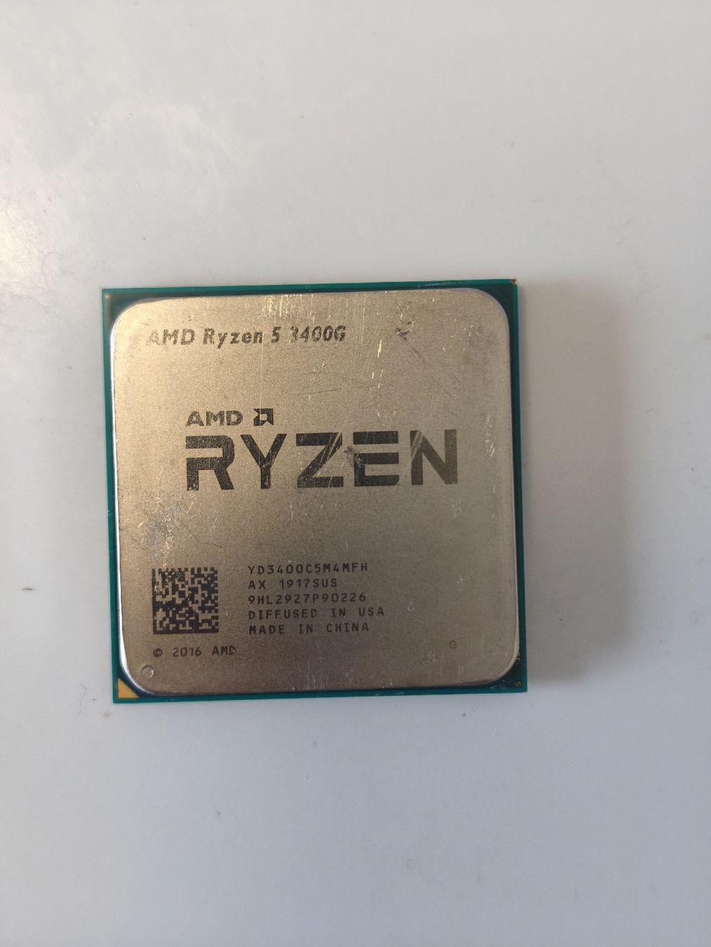 Amd Elektronikbauteile: AMD Ryzen 5 3400G CPU – Gebraucht aus Dielsdorf von LukeyDukey