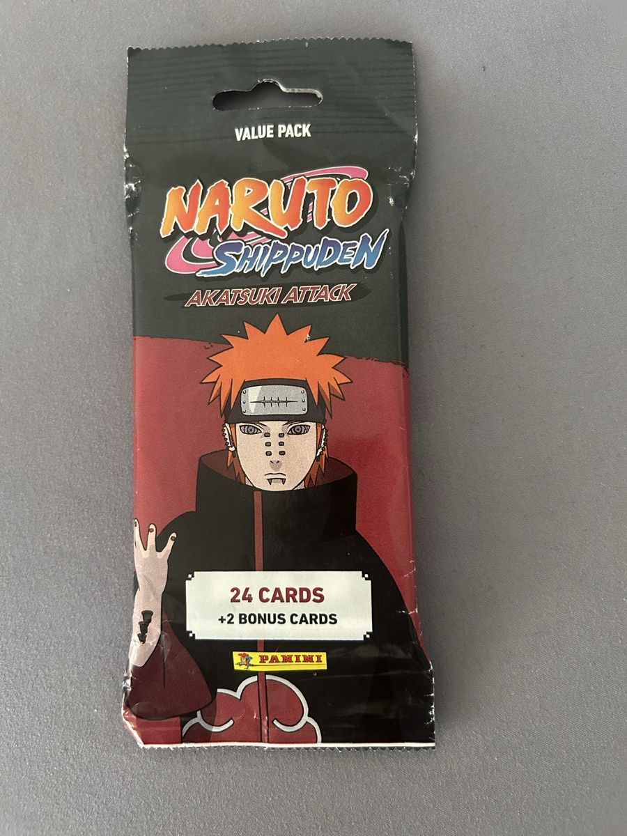 Panini Sammelbilder & Trading cards: Naruto Shippuden Akatsuki Attack Value Pack 24 Cards sealed – Neu und originalverpackt aus Zürich von Sadavina