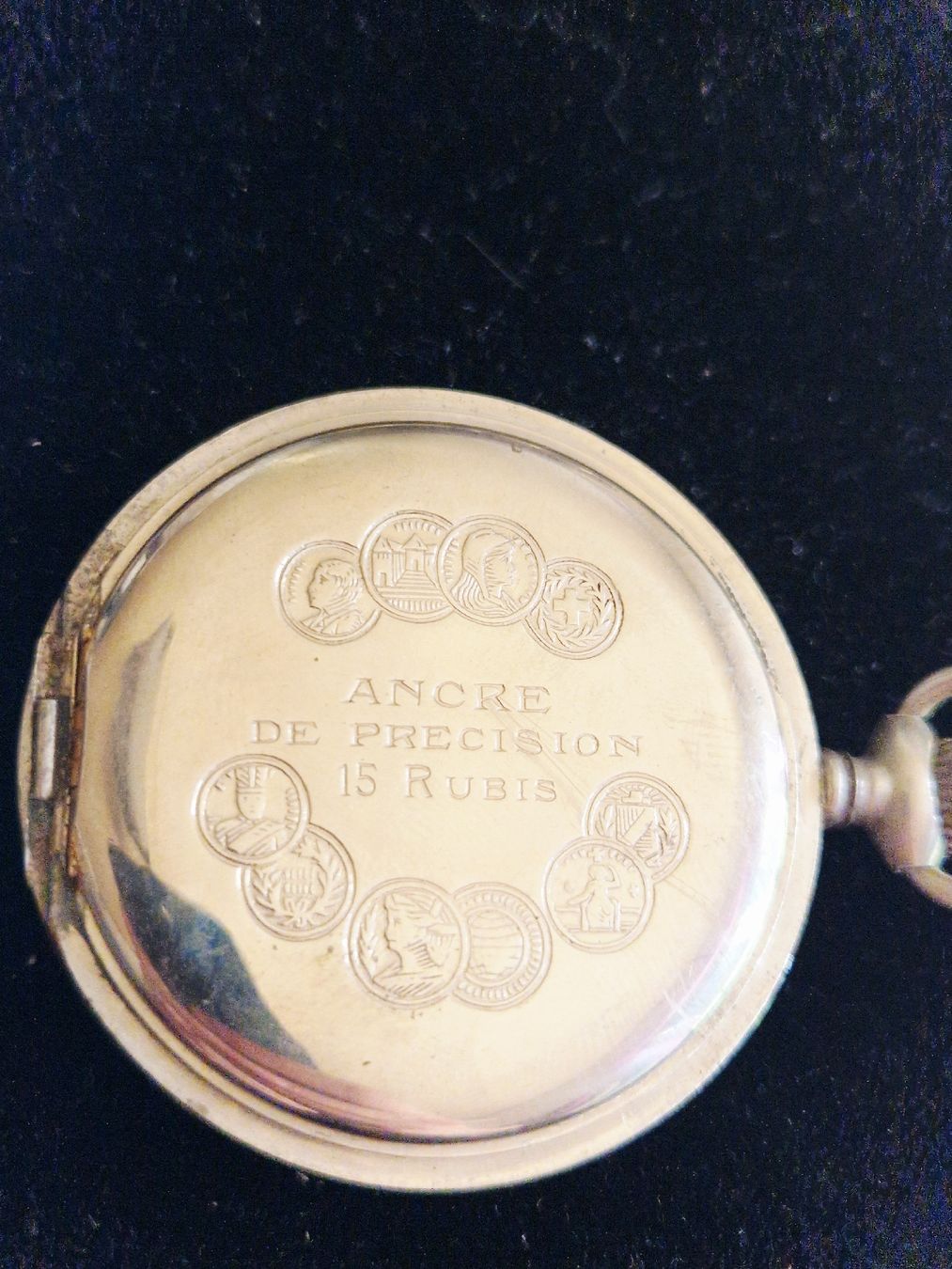 Orologi: Montre de gousset ancienne "Ancre de Précision" - 15 Rubis – Usato da Undervelier venduto da Tufitufi7 3