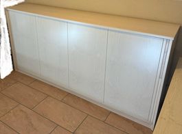 Seitliches Wandklappbett in Ahorn furniert 90 x 200 cm