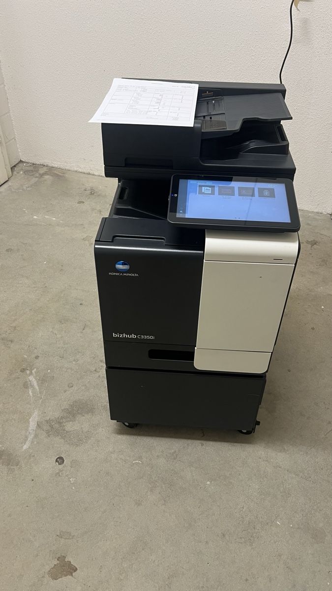 Konica Stampanti: Konica Minolta bizhub C3350i – Usato da Zürich venduto da gkt_nqs8