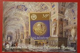 VATIKAN APERTURA BIBLIOTECA VATICANA BLOCK 2010** POSTFRISCH