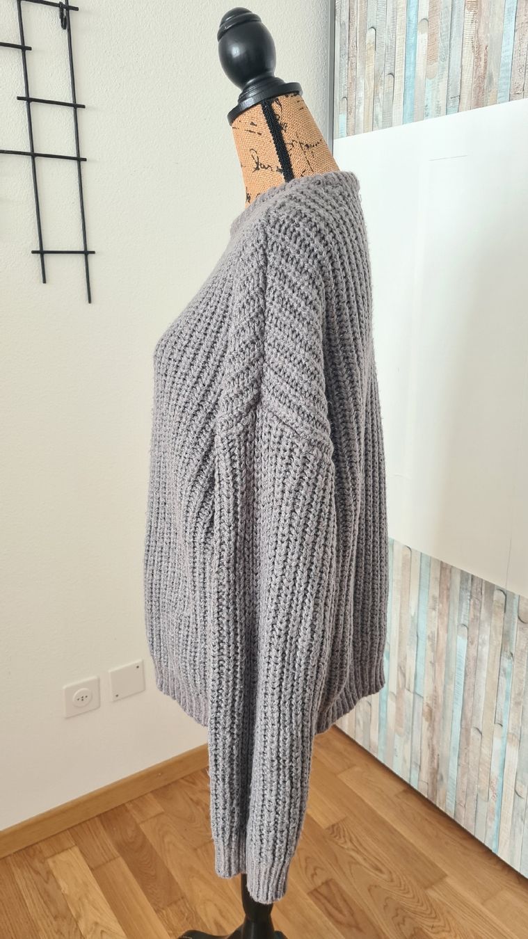 Pulls & Sweat-shirts: Vero Moda Strickpullover, Grau, Gr. M – Neuf (Voir description) à KRIENS par Franzy_Blond10 1