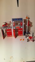 Playmobil Feuerwehr Hauptquartier mit Helikopter 
