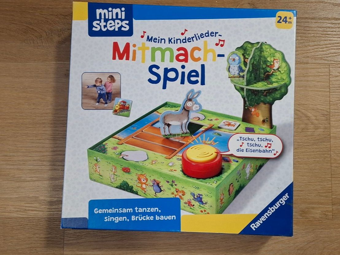 Ravensburger Giochi: Ravensburger Mini steps Mein Kinderlieder Mitmachspiel – Usato da Uttwil venduto da jason019