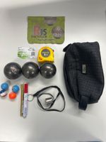 Petanque Set mit Kugeln und Zubehör gebraucht