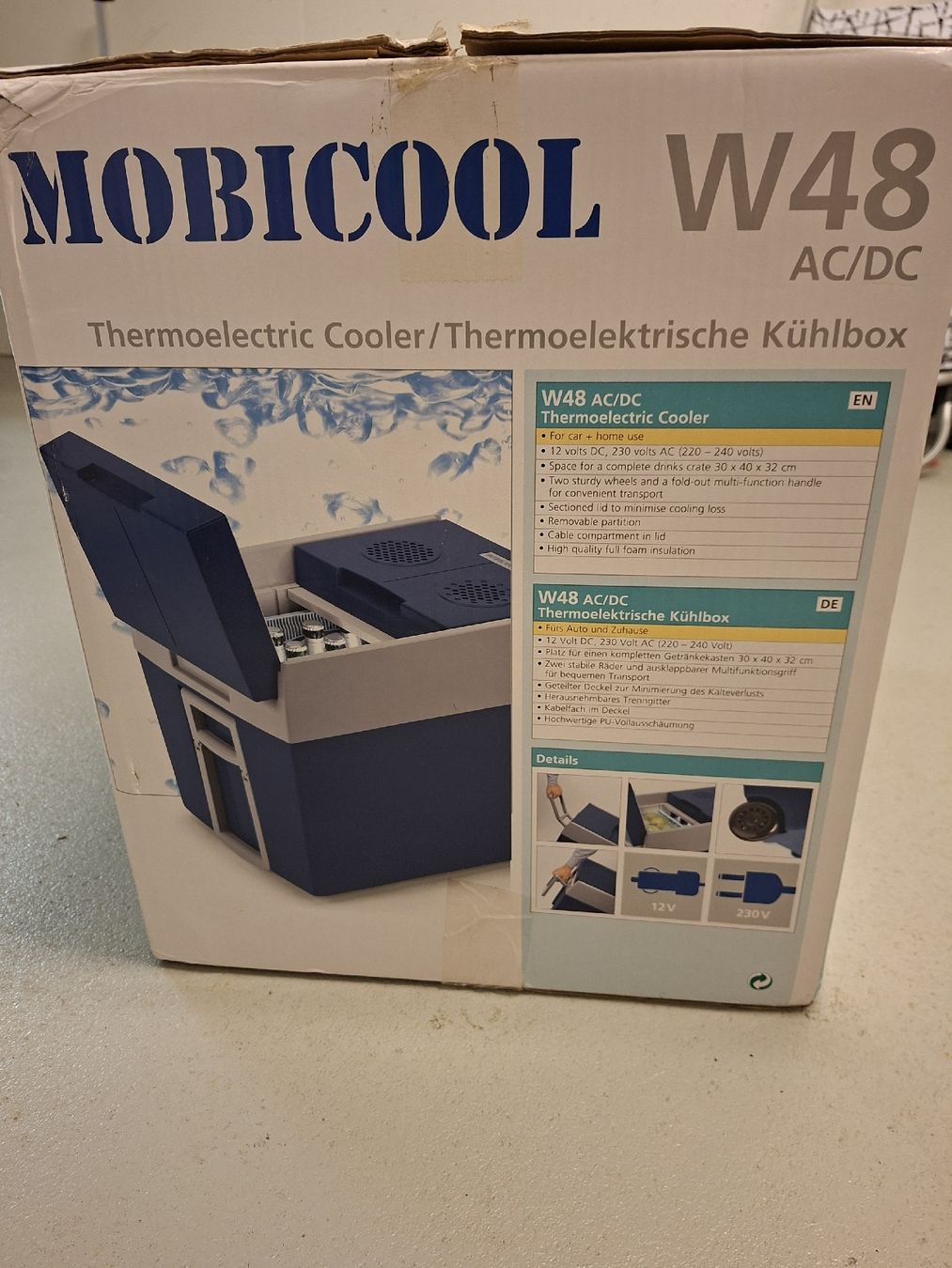 Mobicool Frigoriferi & Refrigeratori: Kühlbox Mobicool W48 AC/DC – Usato da Ehrendingen venduto da Svenis 1