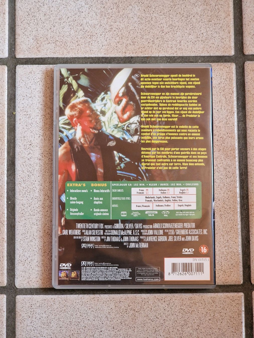 Tutti i DVDs: DVD "Predator" Schwarzenegger, film culte – Usato da Echallens venduto da mal_z665 1