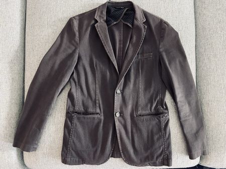 Herren Blazer dunkelgrau Grösse 48