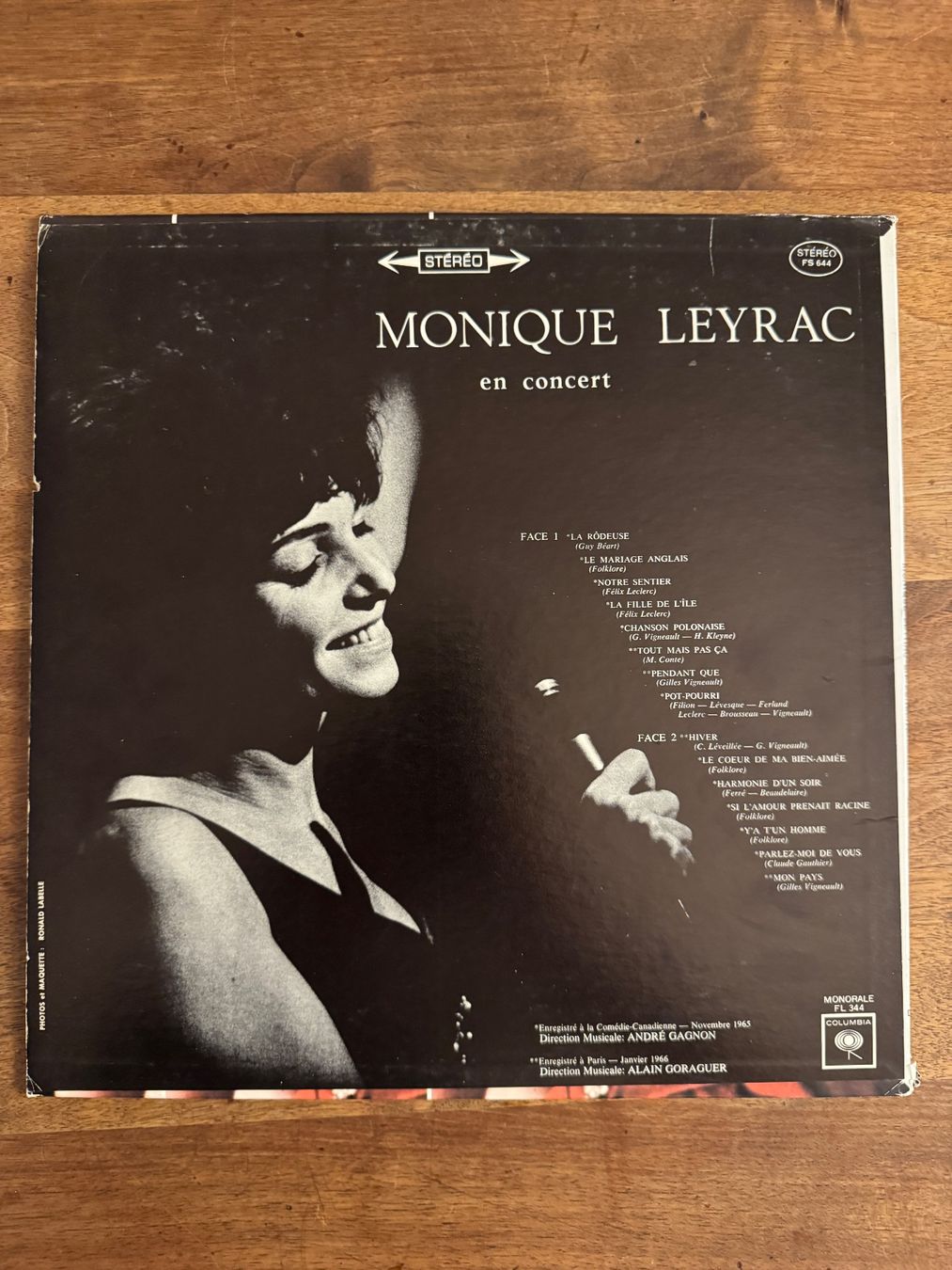 LP – Monique Leyrac / en concert (Gebraucht) in St. Gallen für CHF 1 ...