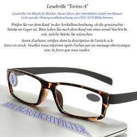 Lesebrille Torino A +1.0 +2.5 +3.0 +4.0