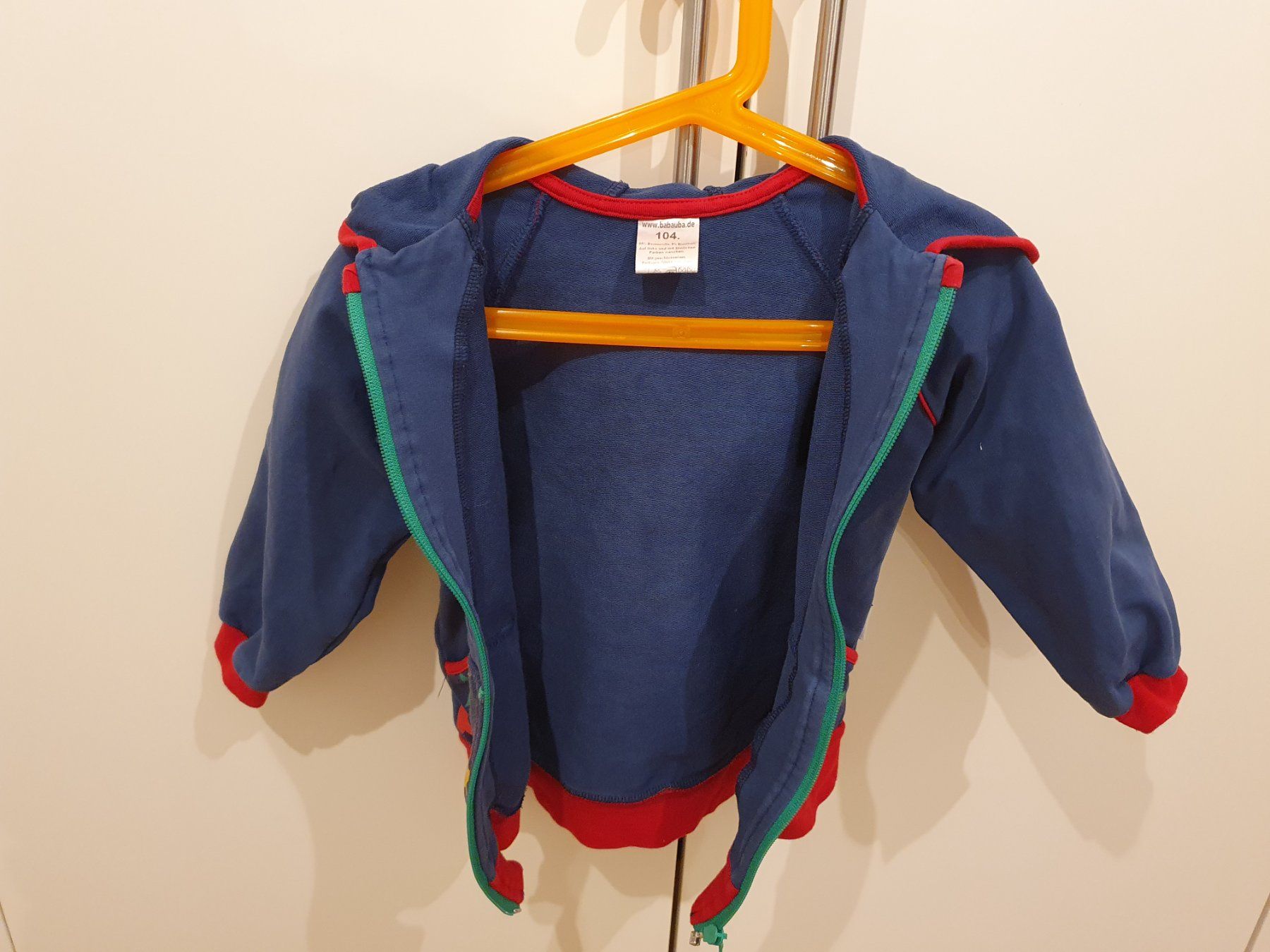 Jacken & Mäntel: Babauba handmade Hoodiejacke, Gr. 104 – Gebraucht aus Heinrichswil von frankie19860 3