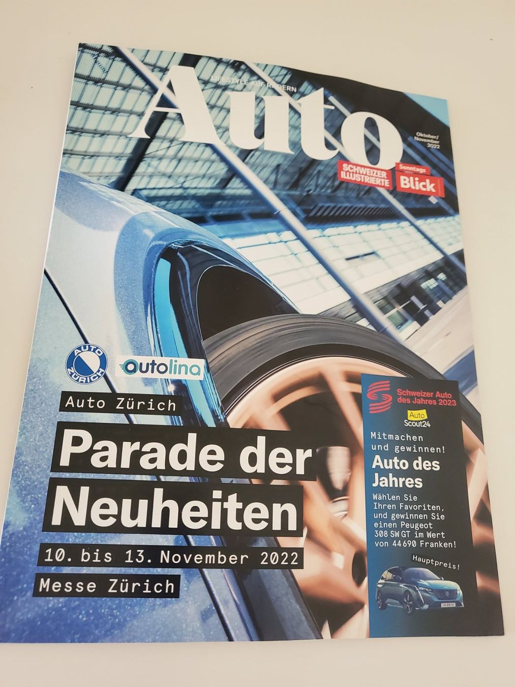 Riviste & Magazine: Heft Beilage  Auto Blick Schweizer Illustrierte Nov 2022 F40 – Nuovo (secondo la descrizione) da Unterägeri venduto da 0alfa0