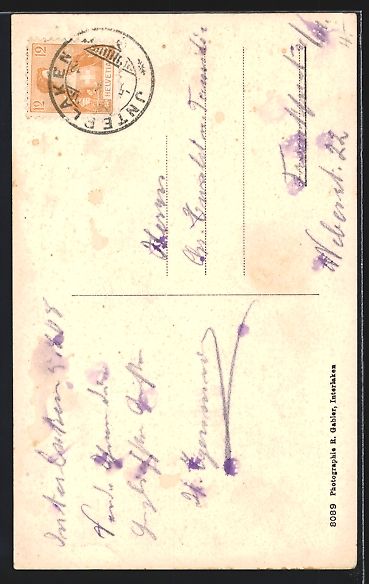 Cartoline postali: Grindelwald, Ortsansicht und Blick auf d – Usato da Berlin venduto da bartko-reher 1