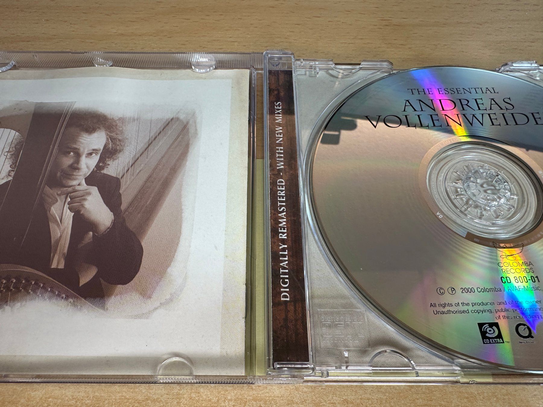 CDs: C3 Andreas Vollenweider – The Essential – Gebraucht aus Rikon im Tösstal von Alpenmutz 2