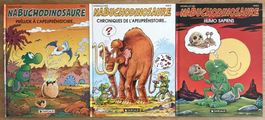 Nabuchodinosaure - 3 BD en très bon état selon photos