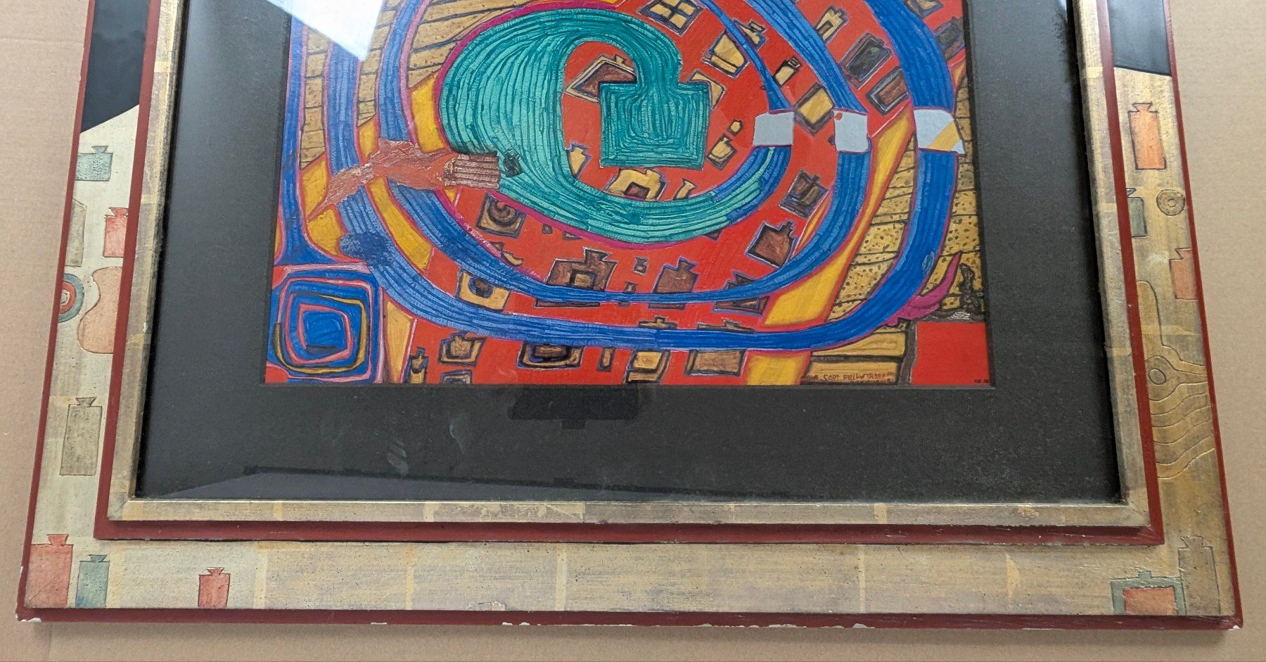 Tableaux: Gemälde Haus im Wind I – D'occasion à Wettingen par Wendemarket 2