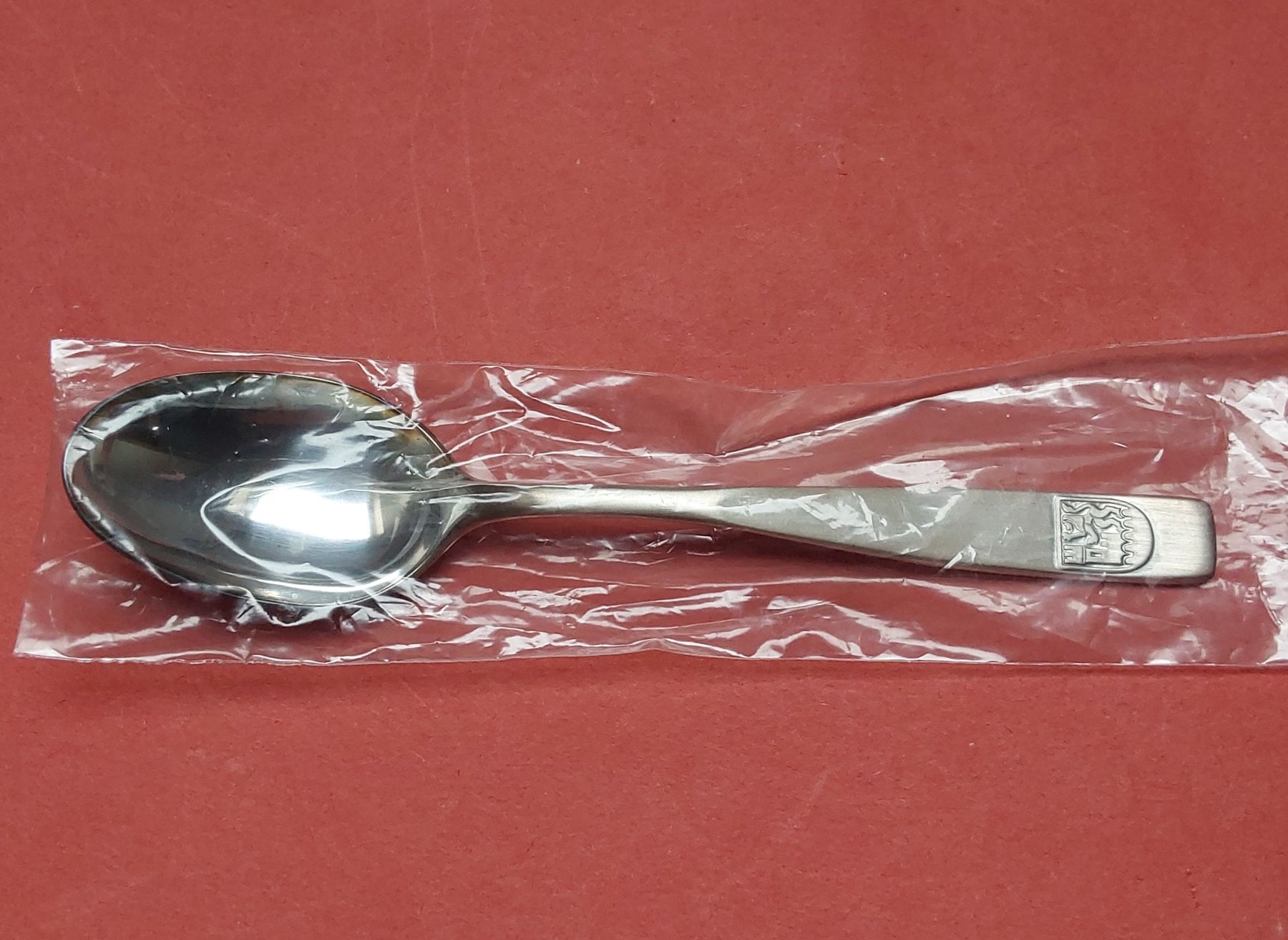 Sola Cucchiai: 1 Stk. Kaffeelöffeli Gemeinde Windisch, neu, eingeschweisst – Nuovo e nell'imballaggio originale da Windisch venduto da Benji026