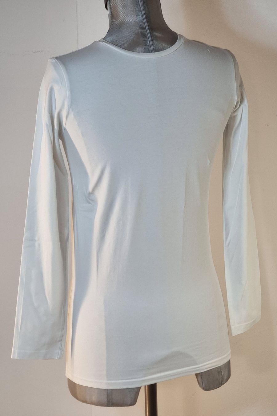 We Maglioni & Felpe: 158-164 WE weisses Basic langarm Shirt Baumwolle stretch – Nuovo (secondo la descrizione) da Dürnten venduto da Bachtelrider_ 1